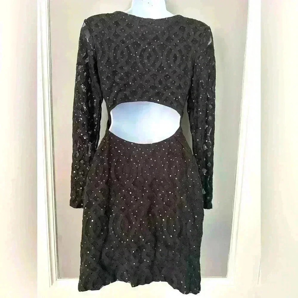 Jump Apparel by Wendye Chaitin Black Dress (S18) - Picture 3 of 6